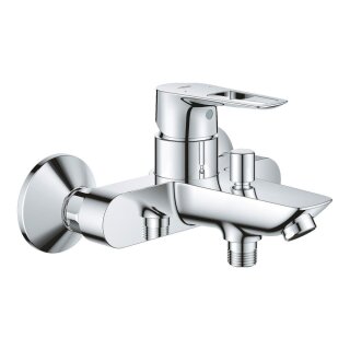 Grohe AP Einhebel Wannenmischer Bauloop, Ausladung: 168mm, chrom - 9318435