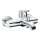 Hansgrohe AP Einhebel Wannenmischer Talis S, Ausladung: 180mm, chrom - 9311266