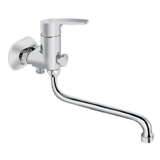 Heinrich Schulte AP Einhebel Wannenmischer Alpha 350, Ausladung: 250mm, chrom - 9318715
