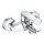Kludi AP Einhebel Wannenmischer PURE & SOLID, Ausladung: 125mm, chrom - 9323375