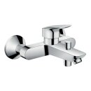 Hansgrohe AP Einhebel Wannenmischer Logis, Ausladung:...