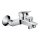 Hansgrohe AP Einhebel Wannenmischer Logis, Ausladung: 194mm, chrom - 9396246