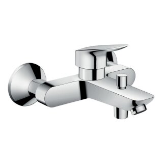 Hansgrohe AP Einhebel Wannenmischer Logis ECO mit C2-Kartusche, Ausladung: 194mm, chrom - 9315603