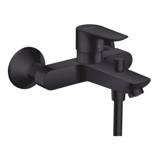Hansgrohe AP Einhebel Wannenmischer Talis E, Ausladung: 194mm, schwarz matt - 9317128