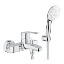 Grohe AP Einhebel Wannenmischer-Set Eurostyle...
