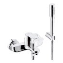 Grohe AP Einhebel Wannenmischer-Set Eurosmart...
