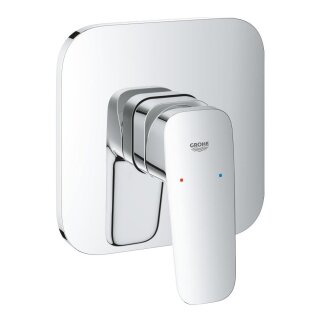 Grohe UP Einhebel Brausemischer Cubea, Rosette: 158mm x 158mm, chrom - 9326268