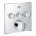 Grohe UP-Mischer SmartControl mit 3 Absperrventilen, Rosette: 158mm x 185mm, chrom - 9305494
