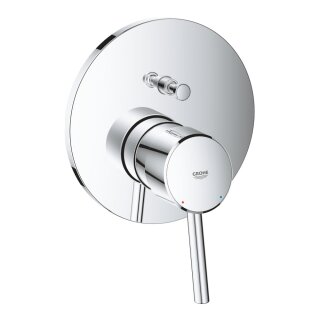 Grohe UP Einhebel-Wannenmischer Concetto, Rosette: D= 161mm, chrom - 9315367