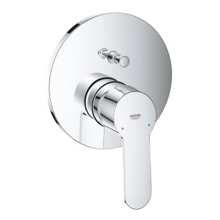Grohe UP Einhebel-Wannenmischer Eurostyle Cosmopolitan, Rosette: D= 161mm, chrom - 9315365