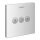 Hansgrohe UP-Absperrventil Shower Select, Fertigset mit 3 Verbraucher, Rosette: 155mm x 155mm, chrom - 9319516