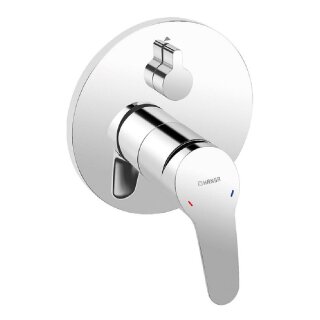 Hansa UP Einhebel-Wannenmischer Hansamix, Rosette: D= 170mm, chrom - 9302478