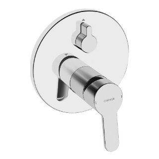 Hansa UP Einhebel-Wannenmischer Hansaprimo, Rosette: D= 170mm, chrom - 9315399