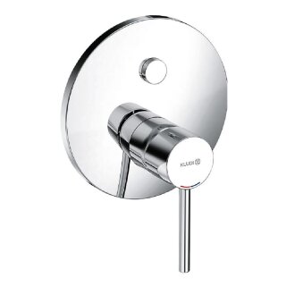 Kludi UP Einhebel-Wannenmischer Bozz, Rosette: D= 170mm, chrom - 9325101