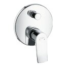 Hansgrohe UP Einhebel-Wannenmischer Metris (Standard),...