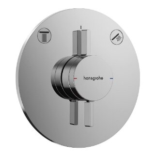 Hansgrohe UP-Mischer Duo Turn S für 2 Verbrauchern, Rosette: D= 155mm, chrom - 9324274