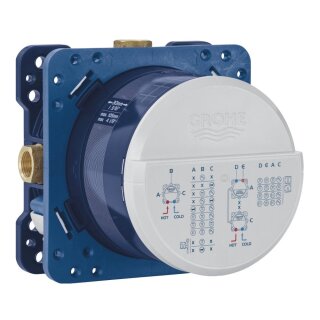 Grohe Rapido SmartBox universal Unterputz-Einbaukörper 1/2" inklusive Dichtmanschette - 9305495