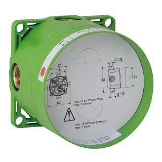 Evenes Tec Box Unterputz-Einbaukörper für Wannen-/Brausemischer und Unterputz-Thermostate der Serie: Evelia, Dokos und Kos - 9306980