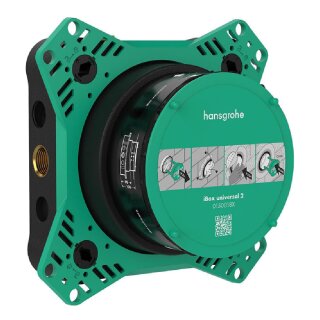 Hansgrohe Unterputz-Einbaukörper ibox universal 2 mit Anschlussgewinde 1/2", DN15 - 9324253