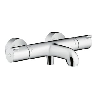 Hansgrohe AP-Wannenthermostat Ecostat 1001 mit Ausladung 182mm, chrom - 9313479