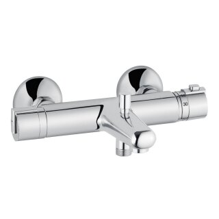 Heinrich Schulte AP-Wannenthermostat Ascona mit Ausladung 175mm, chrom - 9396557