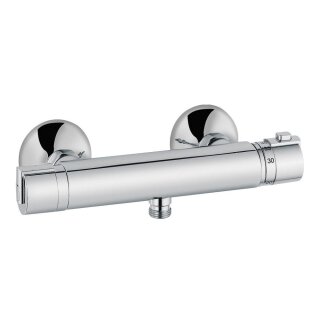 Heinrich Schulte AP-Brausethermostat Ascona mit Ausladung 78mm, chrom - 9396555
