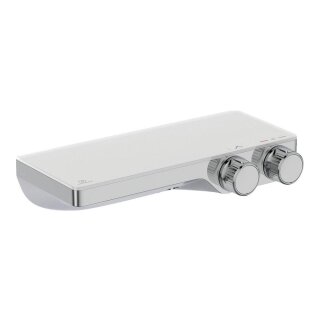 Ideal Standard AP-Brausethermostat Ceratherm S200 inkl. Glasablage mit Ausladung 75mm, chrom - 9324491
