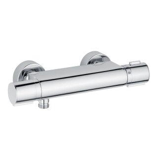 Heinrich Schulte AP-Brausethermostat Alpha 400 mit Ausladung 78mm, chrom - 9314752