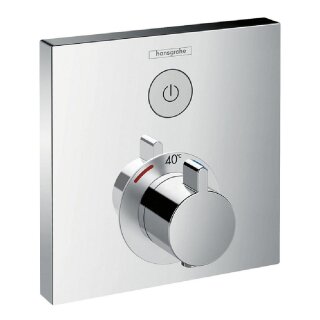 Hansgrohe Unterputz-Thermostat ShowerSelect Fertigset mit 1 Verbraucher, chrom - 9397479
