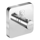 KLUDI Unterputz-Thermostat Push mit 1 Verbraucher, eckig,...