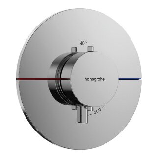Hansgrohe Unterputz-Thermostat ShowerSelect Comfort S Fertigset mit 1 Verbraucher, chrom - 9324262