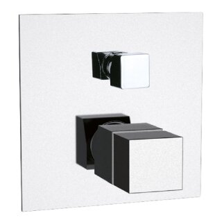 Evenes Unterputz-Wannenthermostat Skyline mit 2 Verbraucher, chrom - 9390479