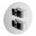 Evenes Unterputz-Wannenthermostat Dokos mit 2 Verbraucher, chrom - 9315134