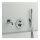 Ideal Standard Unterputz-Wannenthermostat Ceratherm T100 mit 2 Verbraucher, chrom - 9318540