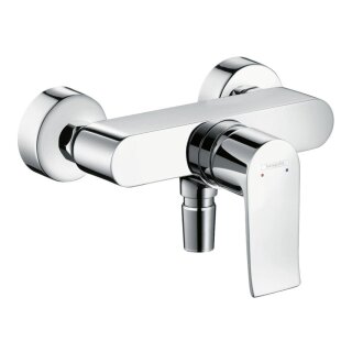 Hansgrohe AP Einhebel-Brausemischer Metris 1/2", Ausladung: 51 - 58,5mm, chrom - 9377605