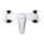 GROHE AP Einhebel-Brausemischer BauEdge 1/2", Ausladung: 59mm, chrom - 9318450
