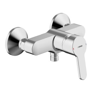 HANSA AP Einhebel-Brausemischer Hansaprimo 1/2", Ausladung: 56mm, chrom - 9315398