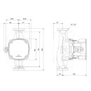 Grundfos ALPHA1 GO 25-80 180 - 93074198