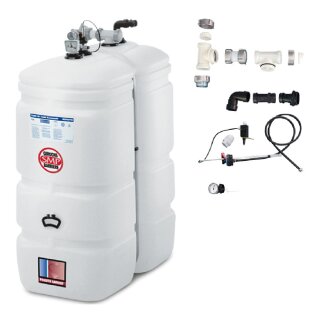 Buderus Schütz 750 Liter Tank im Tank System aus Kunststoff, doppelwandig, Ausführung: Kompakt, Volumen: 750l (1 x 750l) inkl. Grundpaket A, green Fuels ready - TIT-KO-T101-750l