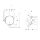 Grundfos ALPHA1 GO 15-40 130 - 93074204