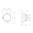 Grundfos ALPHA1 GO 25-60 130 - 93074266