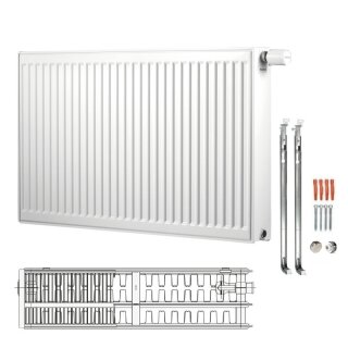 Buderus Heizkörper, Ventil Kompaktheizkörper, Kompakt VC-Profil.2 Typ 33 300x1000 mm (HxL) 7751100710