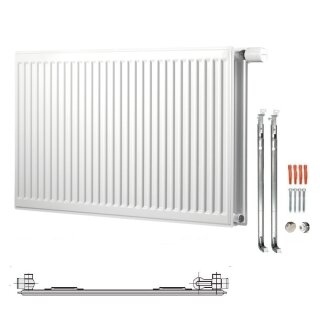 Buderus Heizkörper, Ventil Kompaktheizkörper, Kompakt VC-Profil.2 Typ 10 400x400 mm (HxL) 7751101104