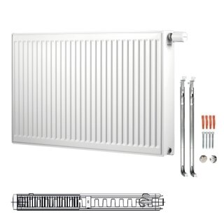 Buderus Heizkörper, Ventil Kompaktheizkörper, Kompakt VC-Profil.2 Typ 21 400x500 mm (HxL) 7751101305