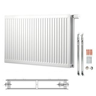 Buderus Heizkörper, Ventil Kompaktheizkörper, Kompakt VC-Profil.2 Typ 20 900x1600 mm (HxL) 7751105216