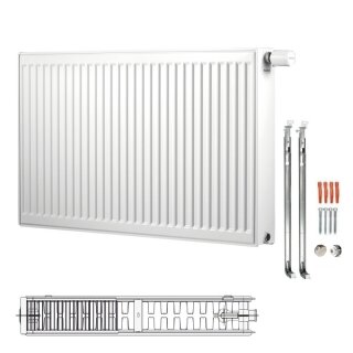 Buderus Heizkörper, Ventil Kompaktheizkörper, Kompakt VC-Profil.2 Typ 22 900x500 mm (HxL) 7751105605