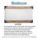 Buderus Heizkörper VC-Profil 22/600/2600, R Logatrend Flachheizkörper, FMS, Stopfen