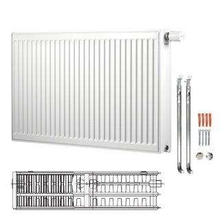 Buderus Heizkörper, Mittelanschlussheizkörper, Kompakt VCM-Profil.2 Typ 33 300x600 mm (HxL) 7751200706