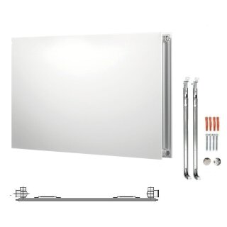 Buderus Heizkörper, Flachheizkörper, Hygieneausführung, Kompakt C-Plan.2 Typ 10 900x1200 mm (HxL) 7751305112