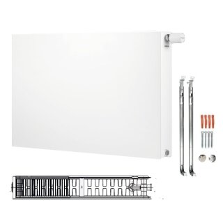 Buderus Heizkörper, Ventil Kompaktheizkörper, Kompakt VC-Plan.2 Typ 22 300x700 mm (HxL) 7751400607